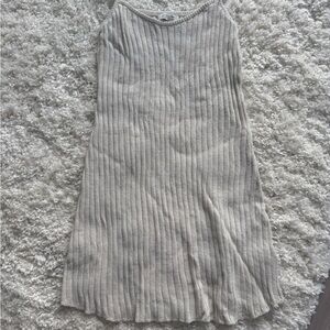Aland Ribbed Knit Sleeveless Dress